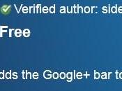 Barra Google+ sempre pronta all’azione