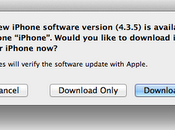 Apple rilascia nuovo aggiornamento 4.3.5.