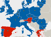 sinistra destra: mappa governi d'Europa