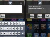 TwitkaFly: tweak permette inviare tweet dalla springboard iPhone.