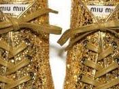 sneakers gold silver studded