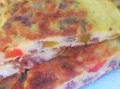 Frittata peperoni salsiccia