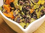 Riso nero verdure colorate