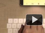 iPhone nuovo concept laser keyboard display olografico video pazzesco)