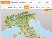 Lunedì agosto: servizi meteo prevedono velature centro meridione dell'Italia cieli coperti dalle scie degli aerei?