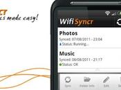 Wifi Syncr Sincronizzare semplicemente smartphone Tablet android Windows