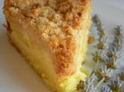 Crumble pesche profumo lavanda