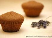 ricette dolci: Muffins cioccolato fondente fiori lavanda