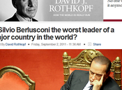 Stampa Usa: Silvio Berlusconi peggior leader paesi industrializzati mondo?