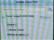 Stampare documenti Google Cloud iPhone iPad