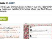 Crunch.fm ascoltare condividere musica Twitter