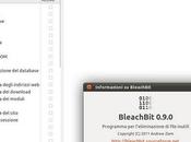 Manteniamo pulito nostro Sistema Operativo BleachBit 0.9.0