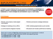 Corso Sole Marketing, Comunicazione Media Digitali