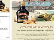 Baileys, Cantuccini, Sampling, Facebook.