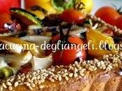 Crostata verdure grigliate scamorza