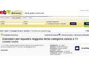 Italia: squadra vetto calciomercato ebay