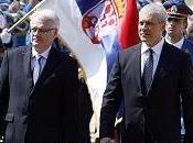 storica visita presidente croato josipovic serbia