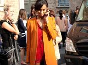 Street...Milan Fashion Week...Desire Orange