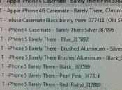 Trovate sistema inventario AT&amp;T nuove Custodie iPhone