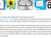 Apple manda prime email Benvenuto agli utenti iCloud