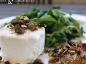 Insalata caprino, miele pistacchi