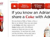Coca Cola scrive nome sulle bottiglie