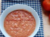 Gazpacho Andaluso Zuppa pomodoro pane raffermo. Preparando gomitolo cambio stagione ricucire l'Italia.