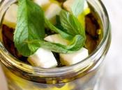 Melanzane sott’olio feta menta