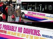 Londra: scritte sugli autobus prendono giro Richard Dawkins