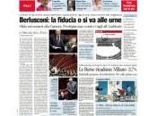 prime pagine quotidiani italiani ottobre 2011