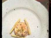 Mele pere Tortino mele finocchi salmone bottarga