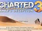 Uncharted diffuse immagini menu iniziale avvio gioco