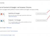 Google lancia estensioni Chrome: pulsante notifiche Plus