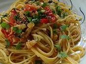 Spaghetti stoccafisso pomodorini.