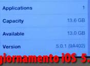 Aggiornamento 5.0.1 iPhone