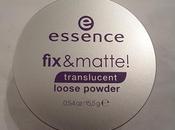 Essence Fix&Matte; Translucent Loose Powder Review/Recensione Photos/Foto