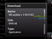 Update: Firmware Nokia 40.0.002