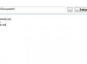 Estrarre indirizzi posta elettronica velocemente