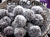 Tartufi cioccolato fondente cocco