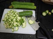 Frittata zucchine, feta cipolla
