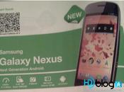 Galaxy Nexus vendita dalla prossima settimana