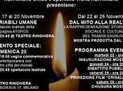 Novembre 2011. Eventi Milano: "Variabili Umane, TDoR Mostra tematica Trans".