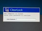Come bloccare l'utilizzo Desktop password Clearlock)