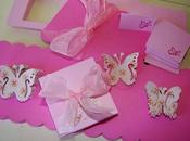Battesimo rosa...con farfalle...