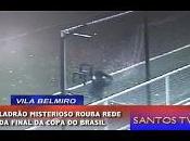Brasile: ladro ruba rete della finale coppa (video)