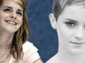Hermione tagliato capelli. Emma Watson Taglio corto, anzi cortissimo, mette risalto suoi lineamenti dolci eleganti.