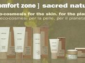 comfort zone SACRED NATURE cosmesi pelle pianeta