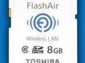 Flashair prima micro SDHC WiFi marcata Toshiba