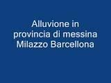 L'alluvione milazzo barcellona fiume fango