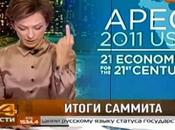 Russia, giornalista mostra dito medio contro Obama